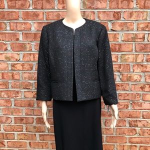 Nine West Sparkle Black Jacket